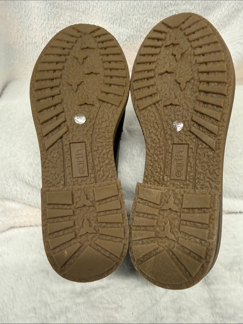 Earth Dark Brown Leather Penny Loafers - Picture 5 of 5